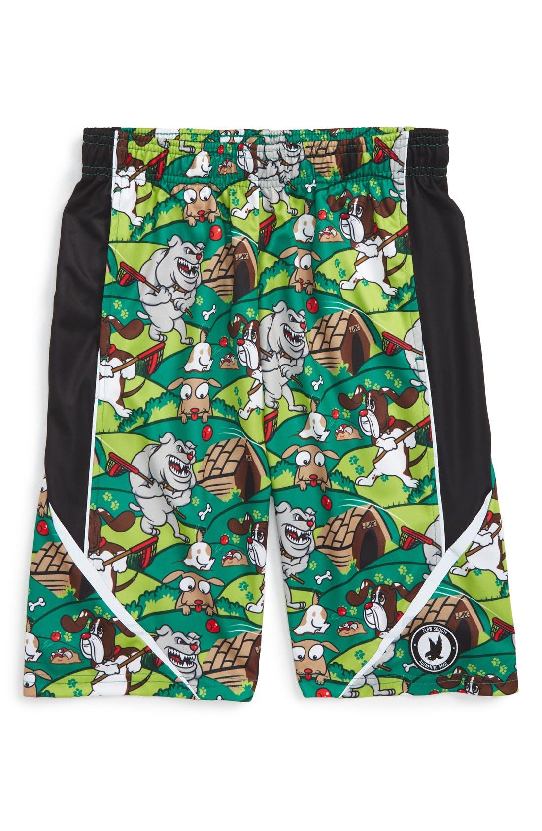 Flow Society 'Pups Competitor' Mesh Shorts (Little Boys & Big Boys