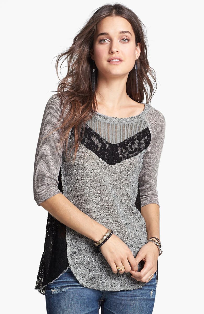Free People 'Mix Up' Hacci Top | Nordstrom