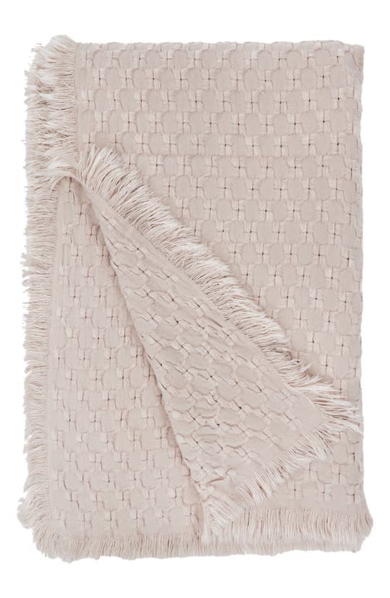 Pom Pom At Home Delphine Throw In Blush