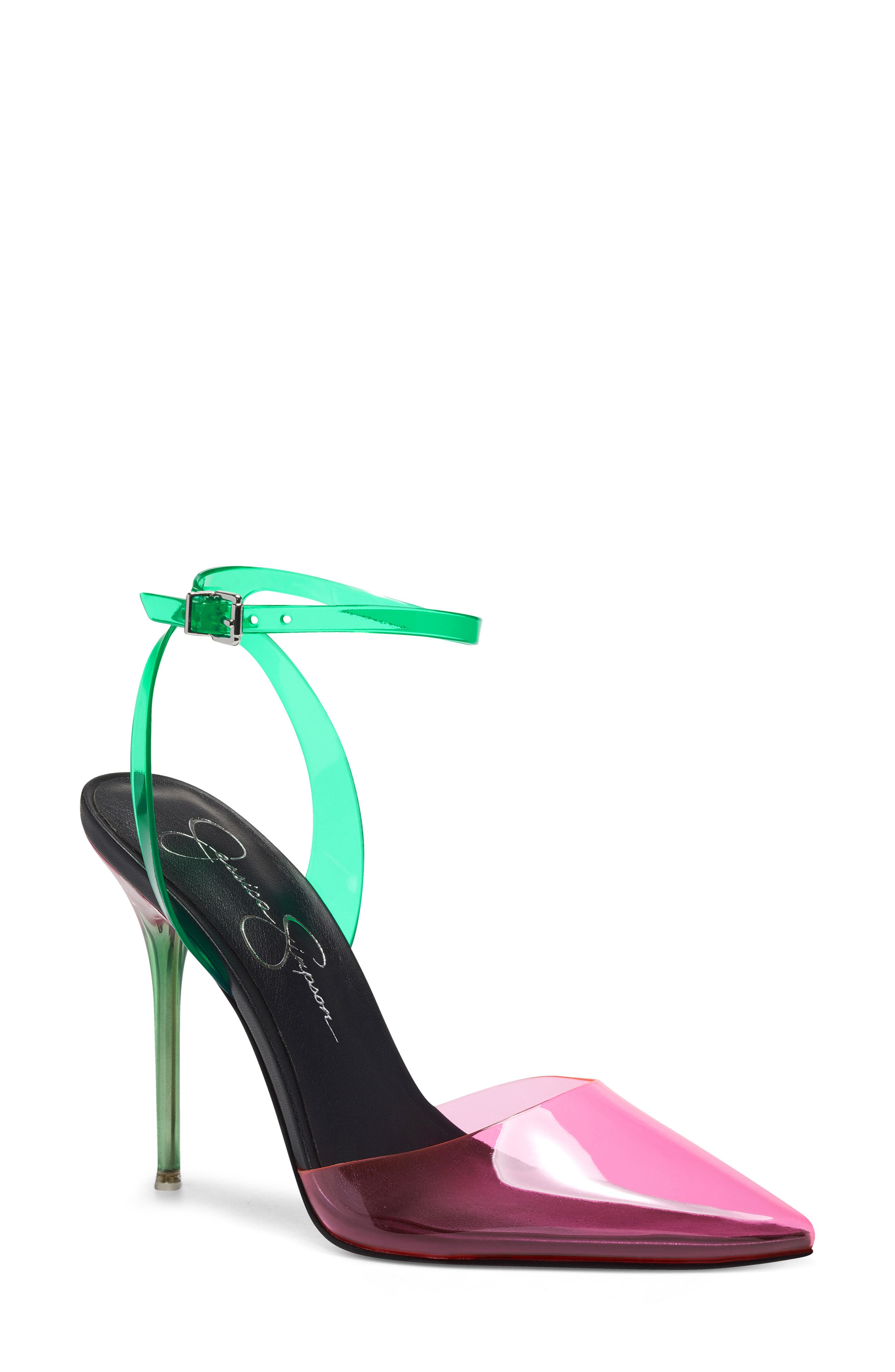 jessica simpson clear pump
