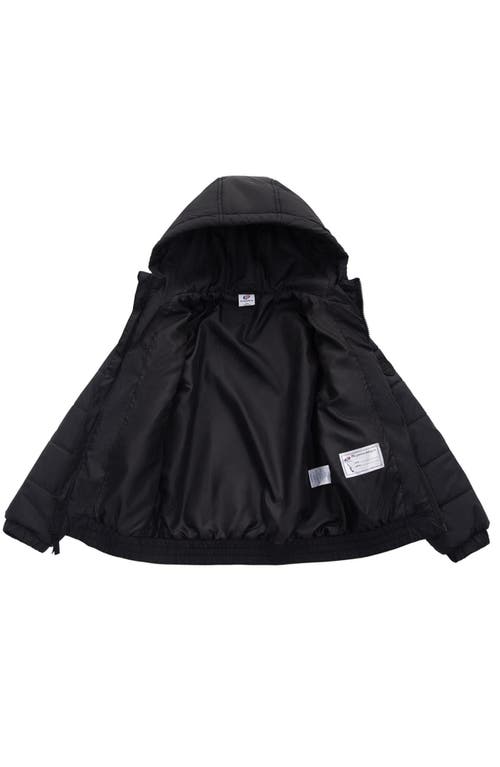Rokka&rolla Kids' Windproof Fleece Jacket In Black