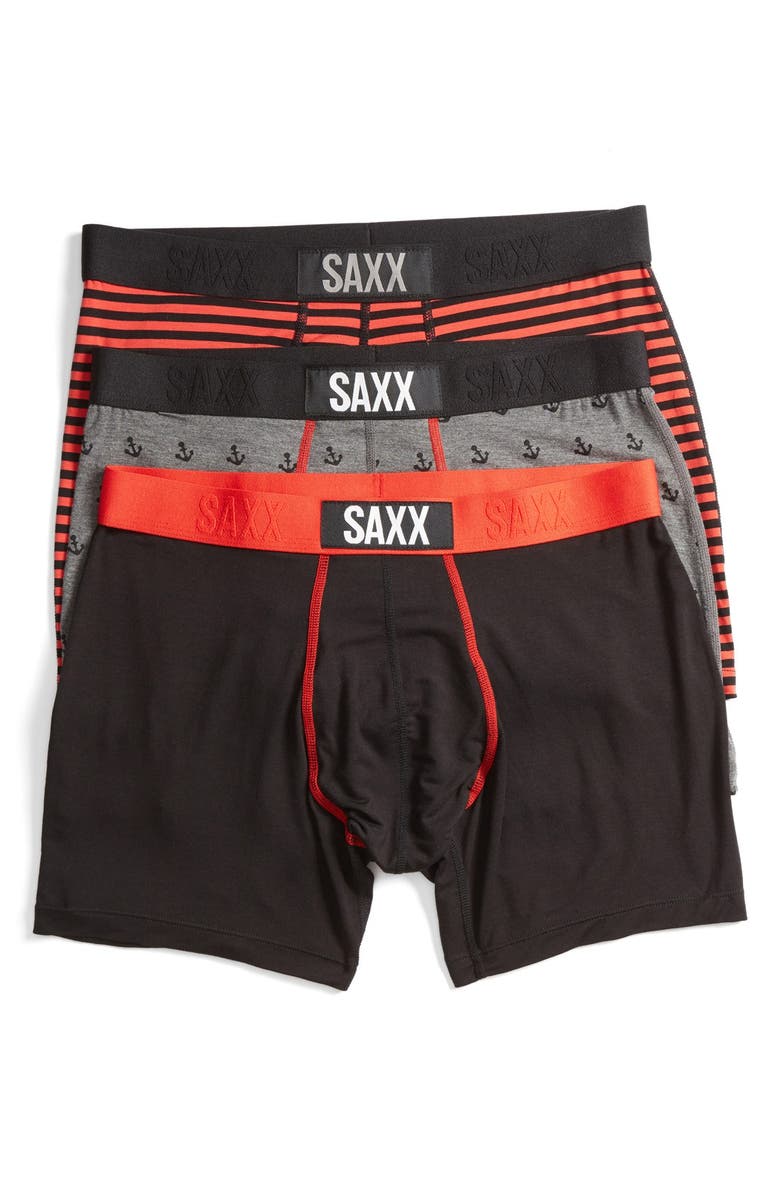 SAXX 'Vibe' Stretch Trunks (Assorted 3-Pack) | Nordstrom