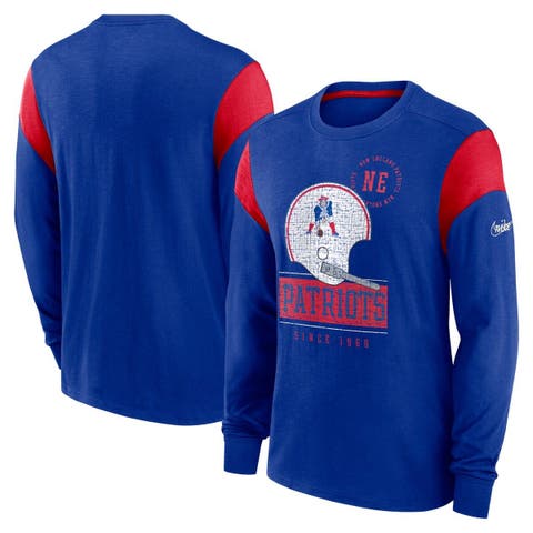Men's Champion Navy Virginia Cavaliers Soccer Stack Logo Long Sleeve T-Shirt