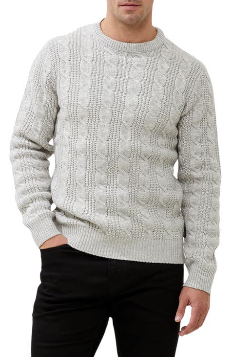 Men's White Sweaters