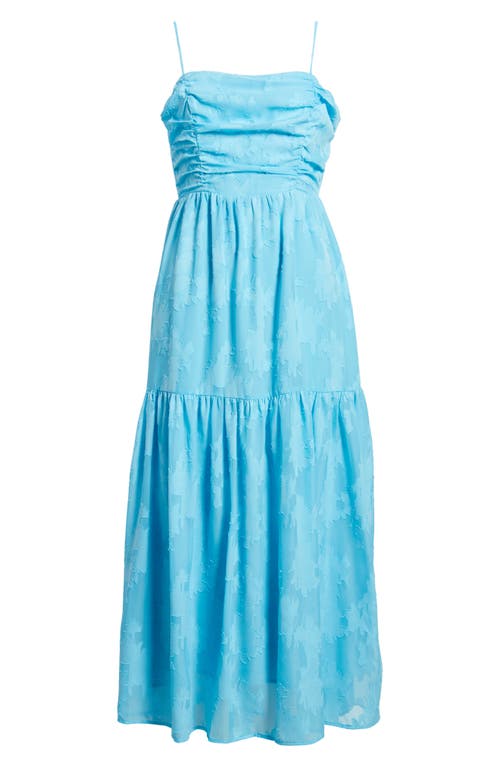 CHELSEA28 CHELSEA28 JACQUARD BOW BACK CUTOUT MAXI DRESS
