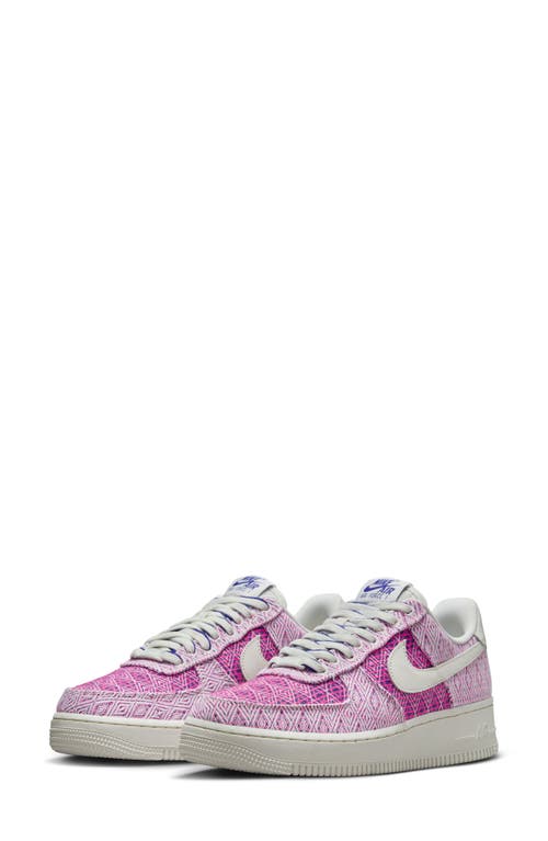 Nike Air Force 1 '07 Basketball Sneaker Multi/Sail/Concord/Pink at