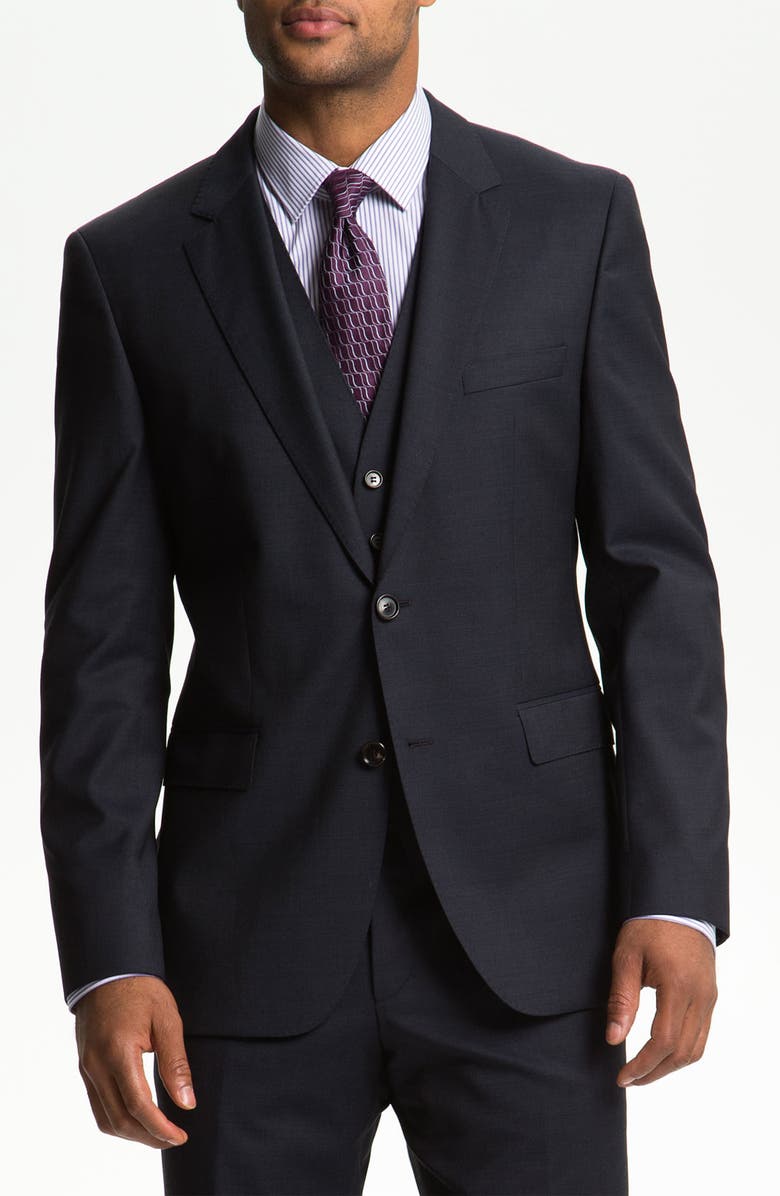 BOSS Black 'James/Sharp' Trim Fit Three Piece Suit | Nordstrom