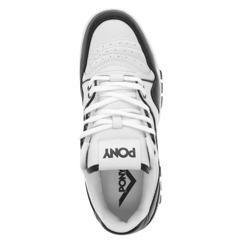 Pony M100 Low Sneakers In White/black