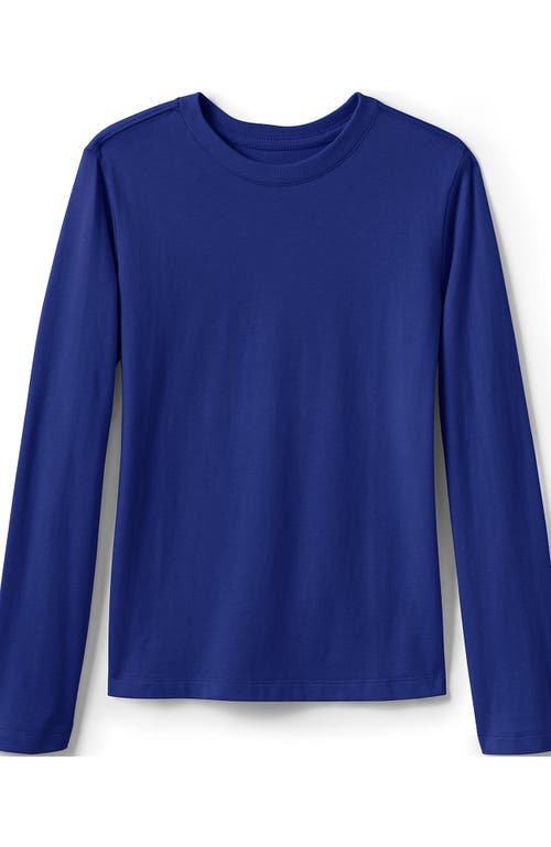 LANDS' END LANDS' END SCHOOL UNIFORM GIRLS LONG SLEEVE ESSENTIAL T-SHIRT