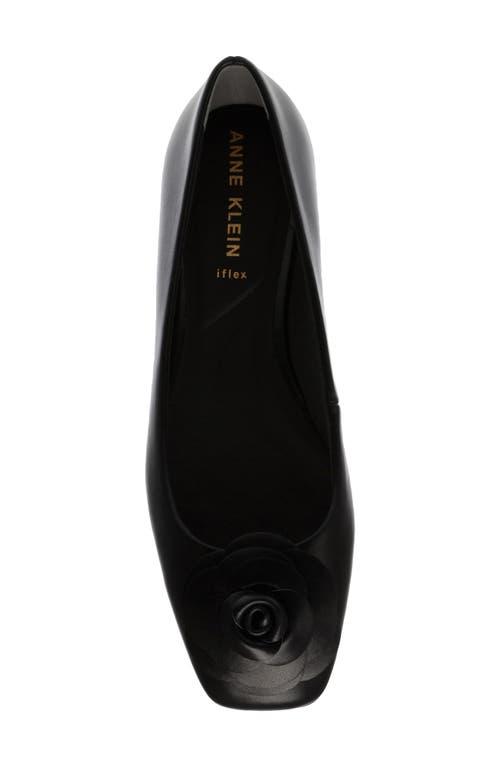 Anne Klein Addison Ballet Flat In Black