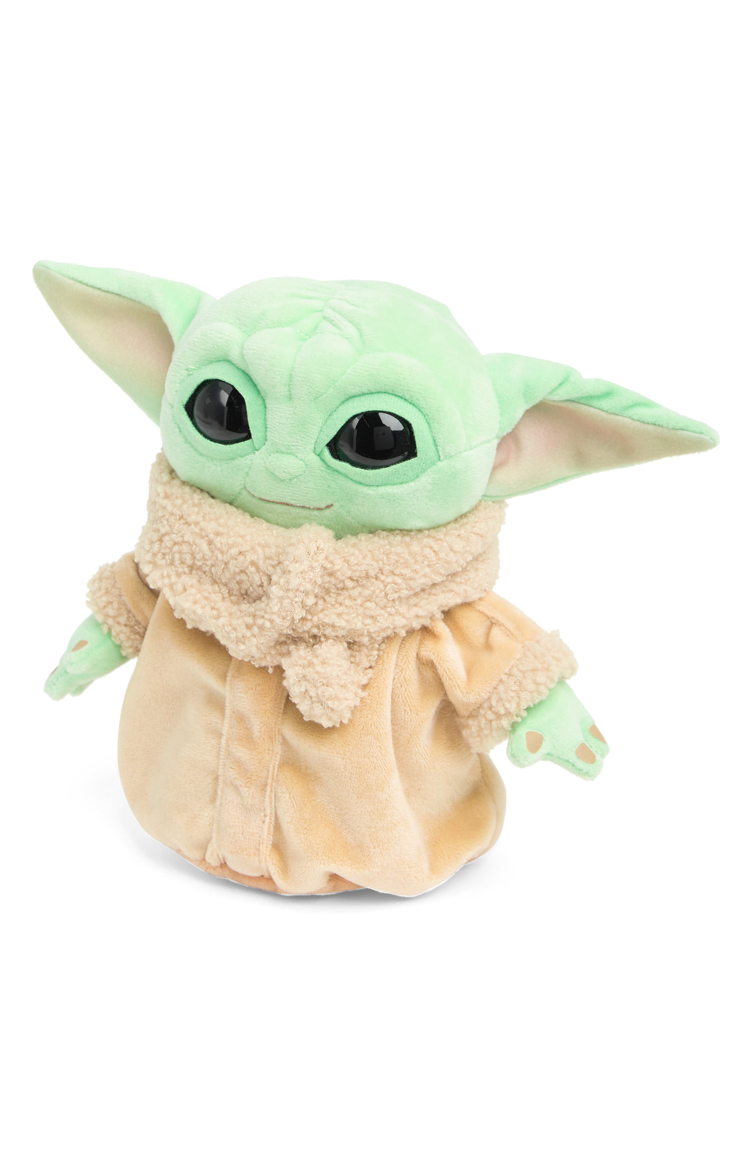 stuffed yoda doll