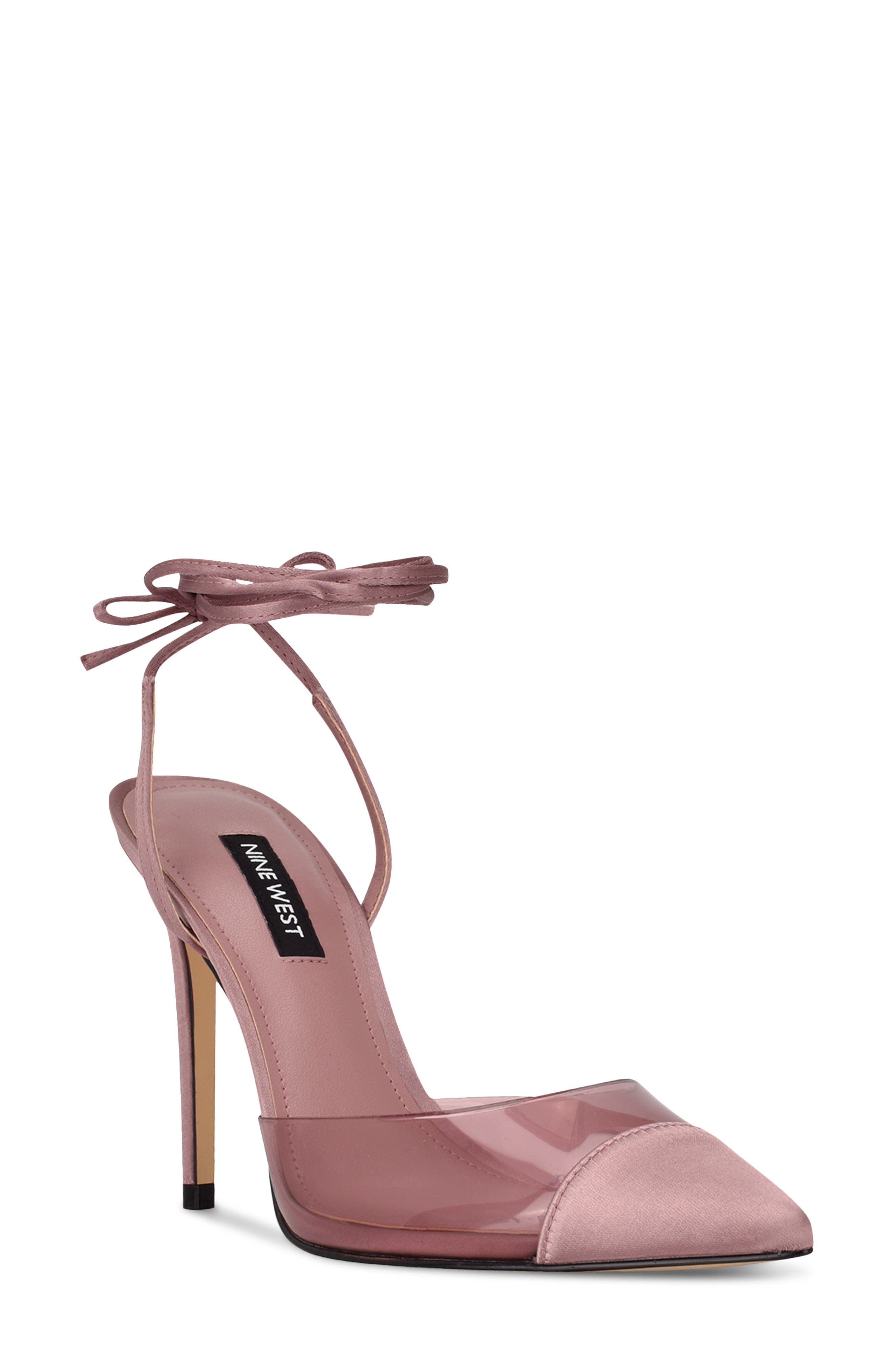 Escarpins N.Y.L.A. Pink Plumaria - Taille US 7 (Femme) - Talons Hauts - Occasion