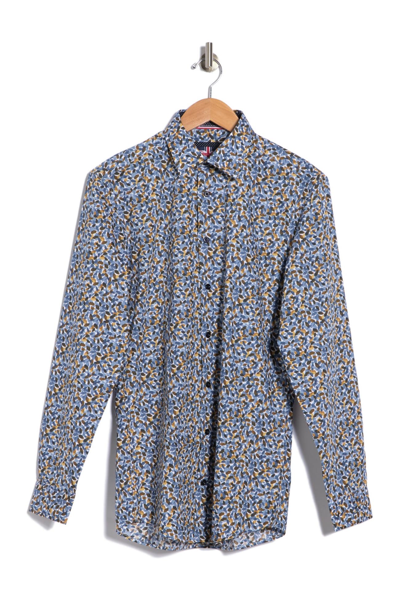 SOUL OF LONDON | Abstract Print Shirt | Nordstrom Rack