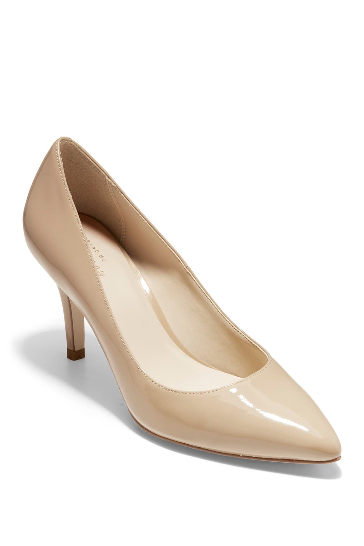 cole haan patent leather pumps