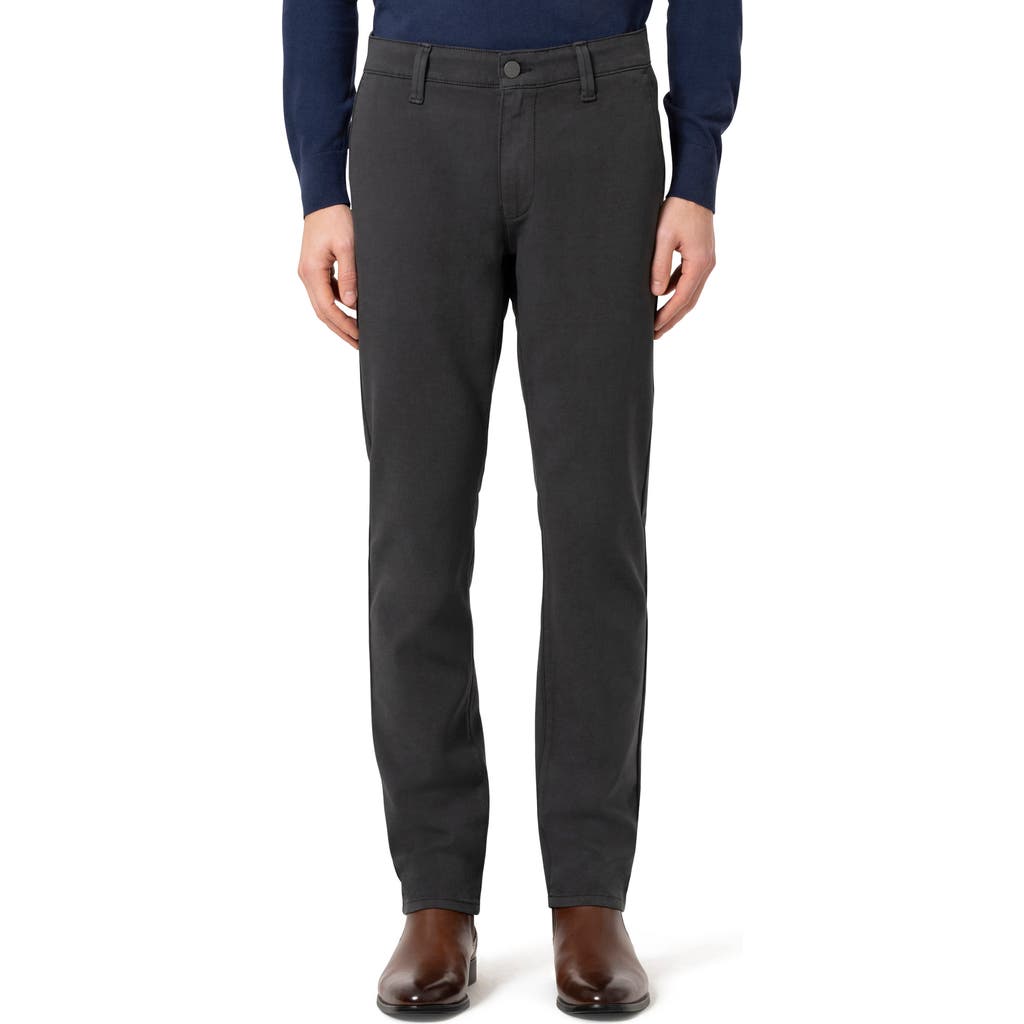 34 Heritage Verona Slim Fit Chinos in Dark Grey High-Flyer