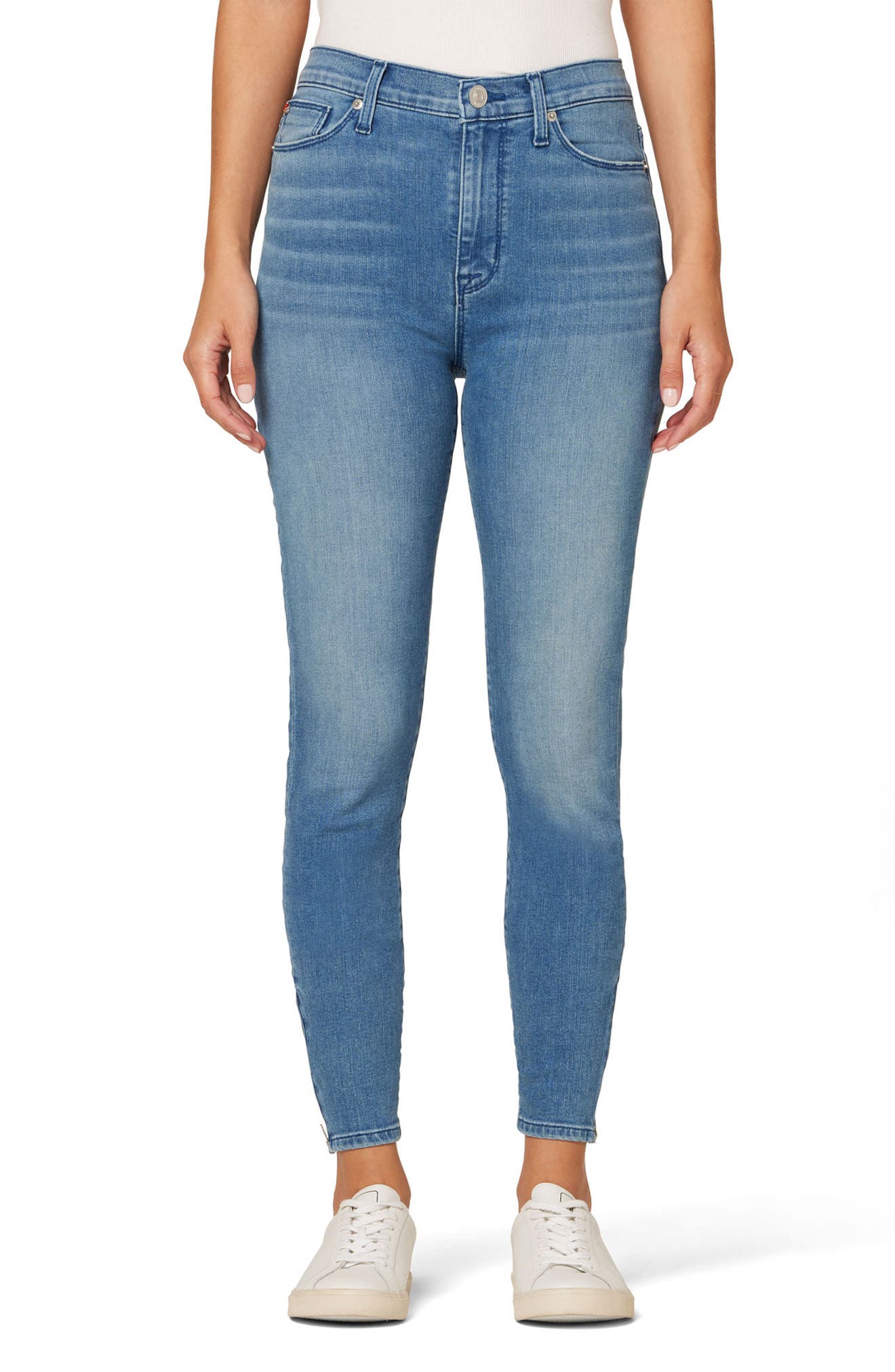 hudson high waisted skinny jeans