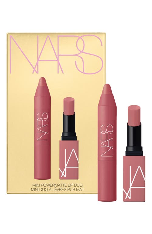 Shop Nars Mini Powermatte Lip Duo $35 Value In American Woman/dolce Vita