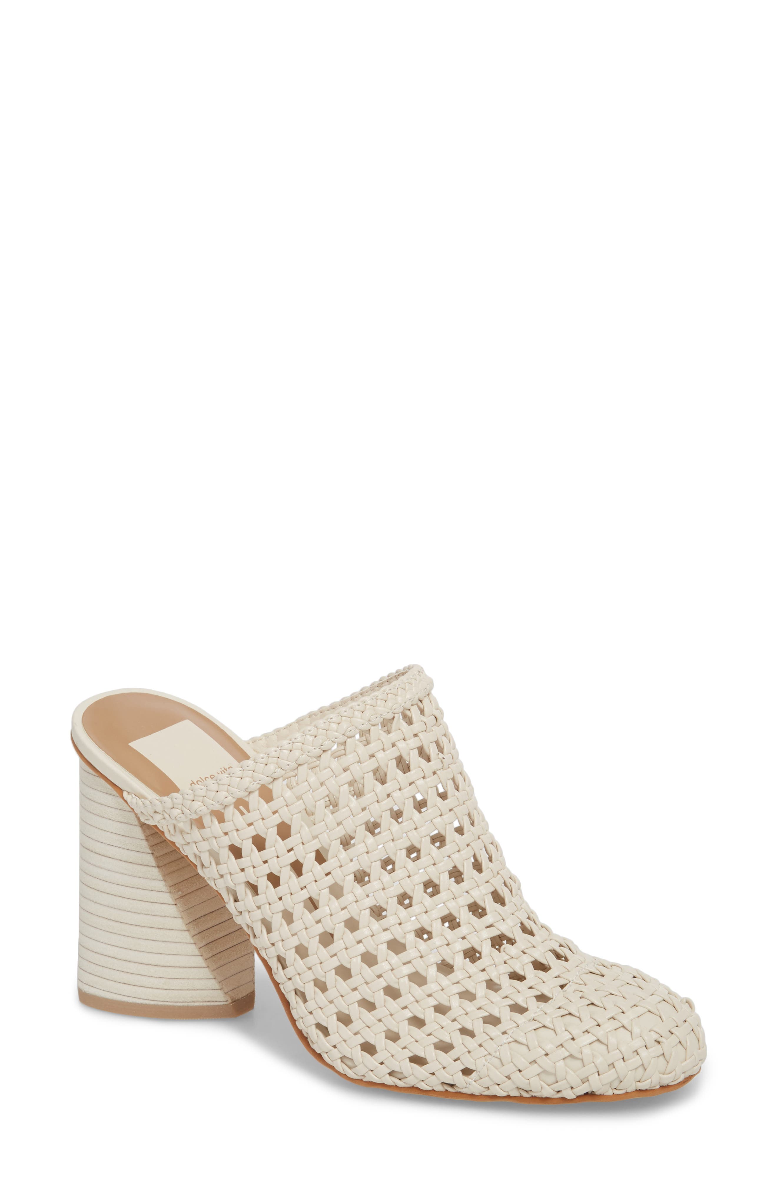 dolce vita woven mules