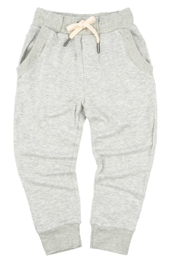 Miki Miette Kids' Ziggy French Terry Joggers In Gray