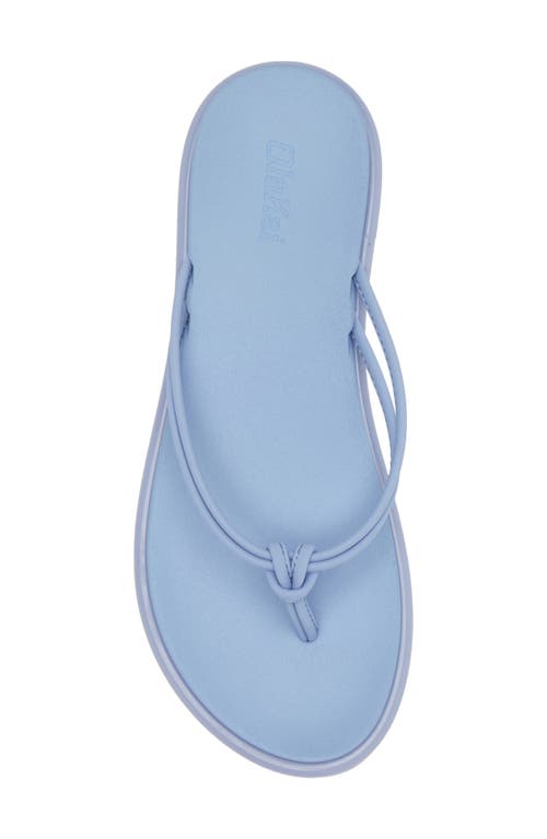 Shop Olukai Aka Flip Flop In Cloud Blue/cloud Blue