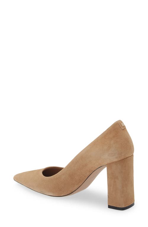 Shop Hugo Boss Boss Janet Pointed Toe Pump In Light Beige