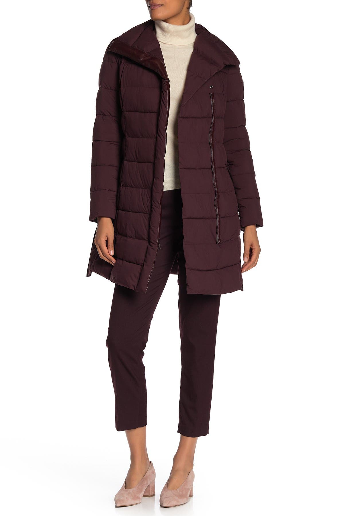 t tahari puffer coat