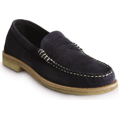 Allen Edmonds Catalina Penny Loafer, EEE - Blue