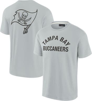 Fanatics Signature Unisex Fanatics Signature Gray Tampa Bay Buccaneers Super  Soft Short Sleeve T-Shirt