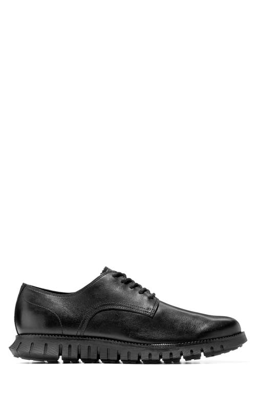 Shop Cole Haan Zerogrand Remastered Derby Sneaker In Black/black