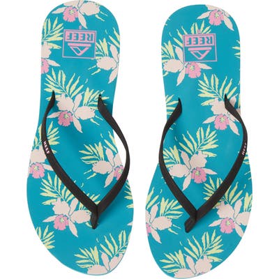 Reef Bliss-Full Flip Flop, Green