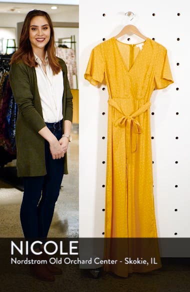 leith tie front jumpsuit