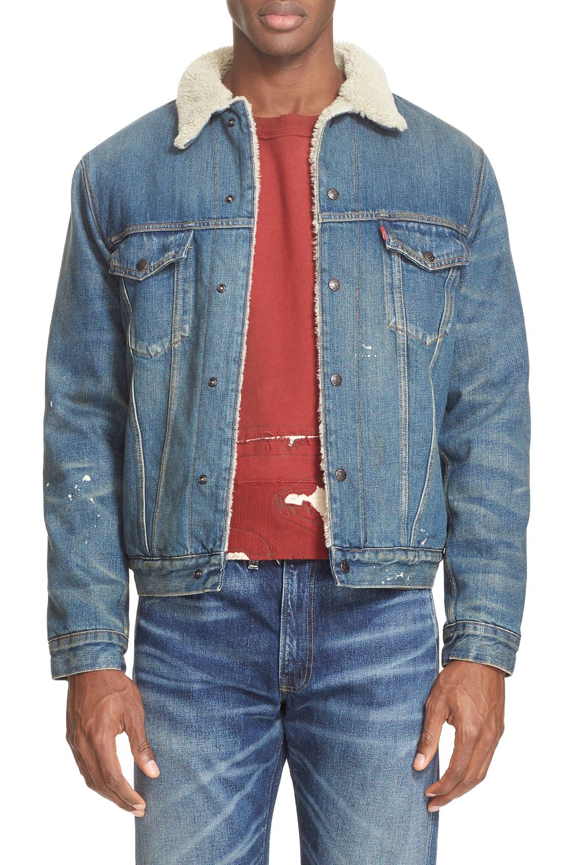 levi's vintage clothing denim jacket