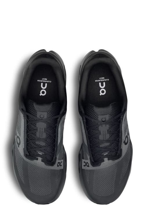 On Cloudsurfer Next Running Shoe In Black/eclipse