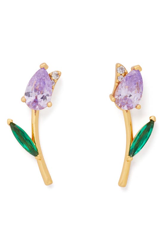 KATE SPADE TULIP FRONT/BACK EARRINGS