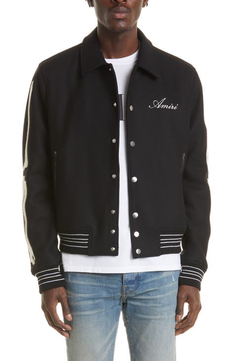 Men's Varsity Bomber Jacket, Men's Coats & Jackets