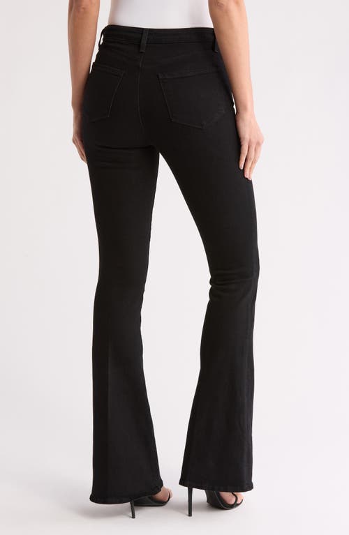 L Agence L'agence Marty High Waist Flare Leg Jeans In Jet