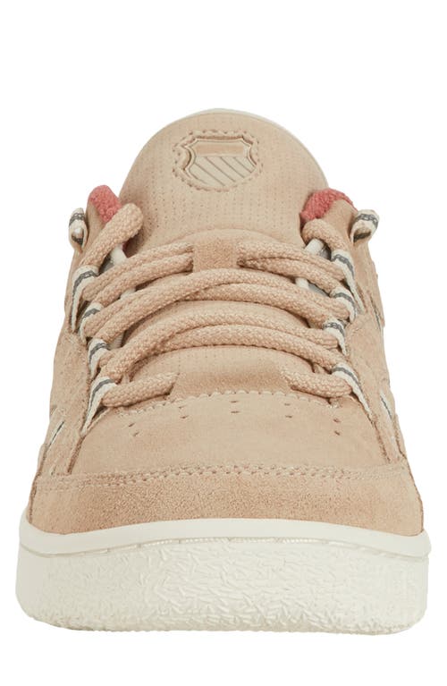 Shop K-swiss Slamm 99 Sde Tennis Sneaker In Irish Cream/snow White