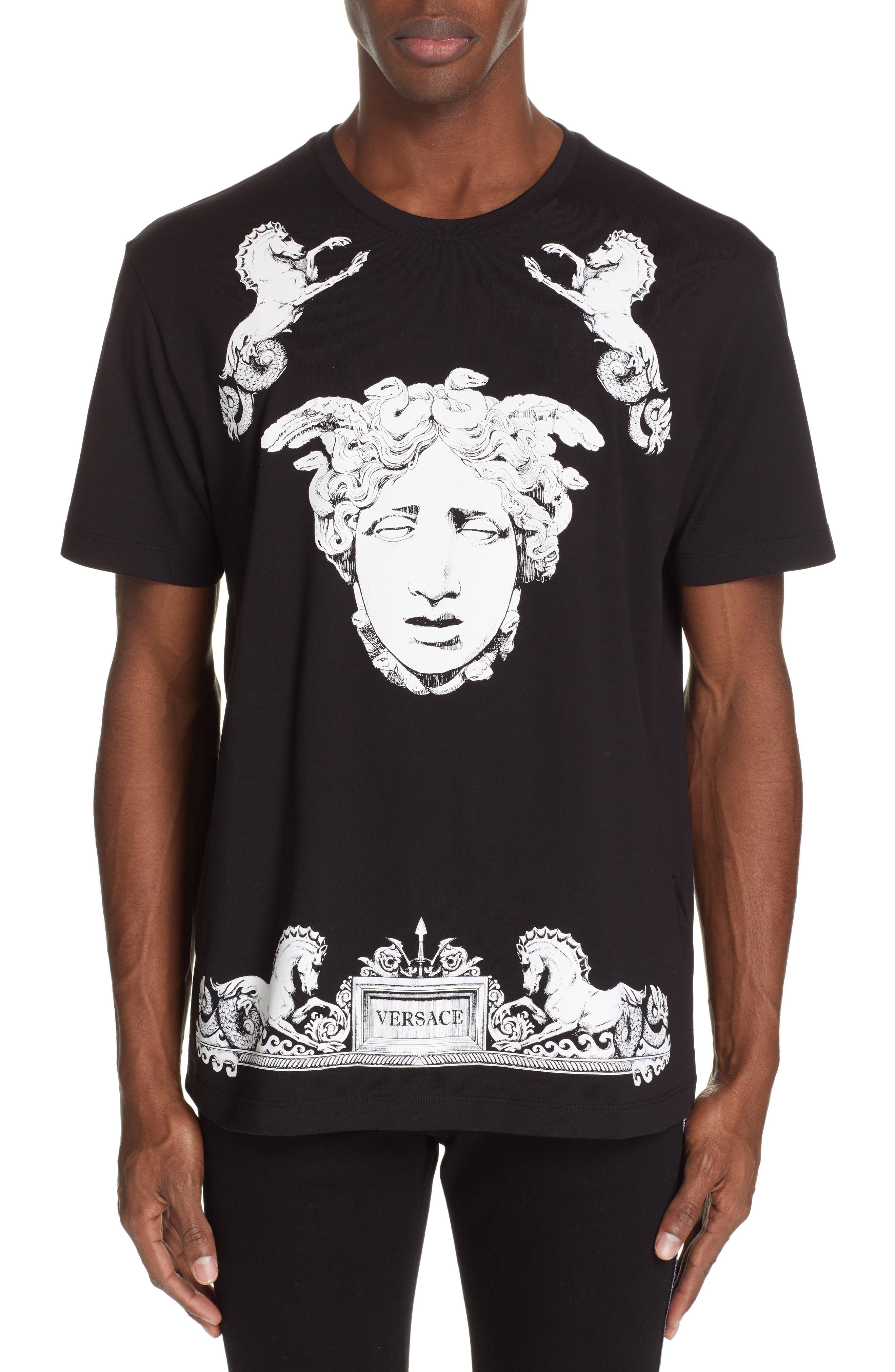 plus size versace inspired shirt