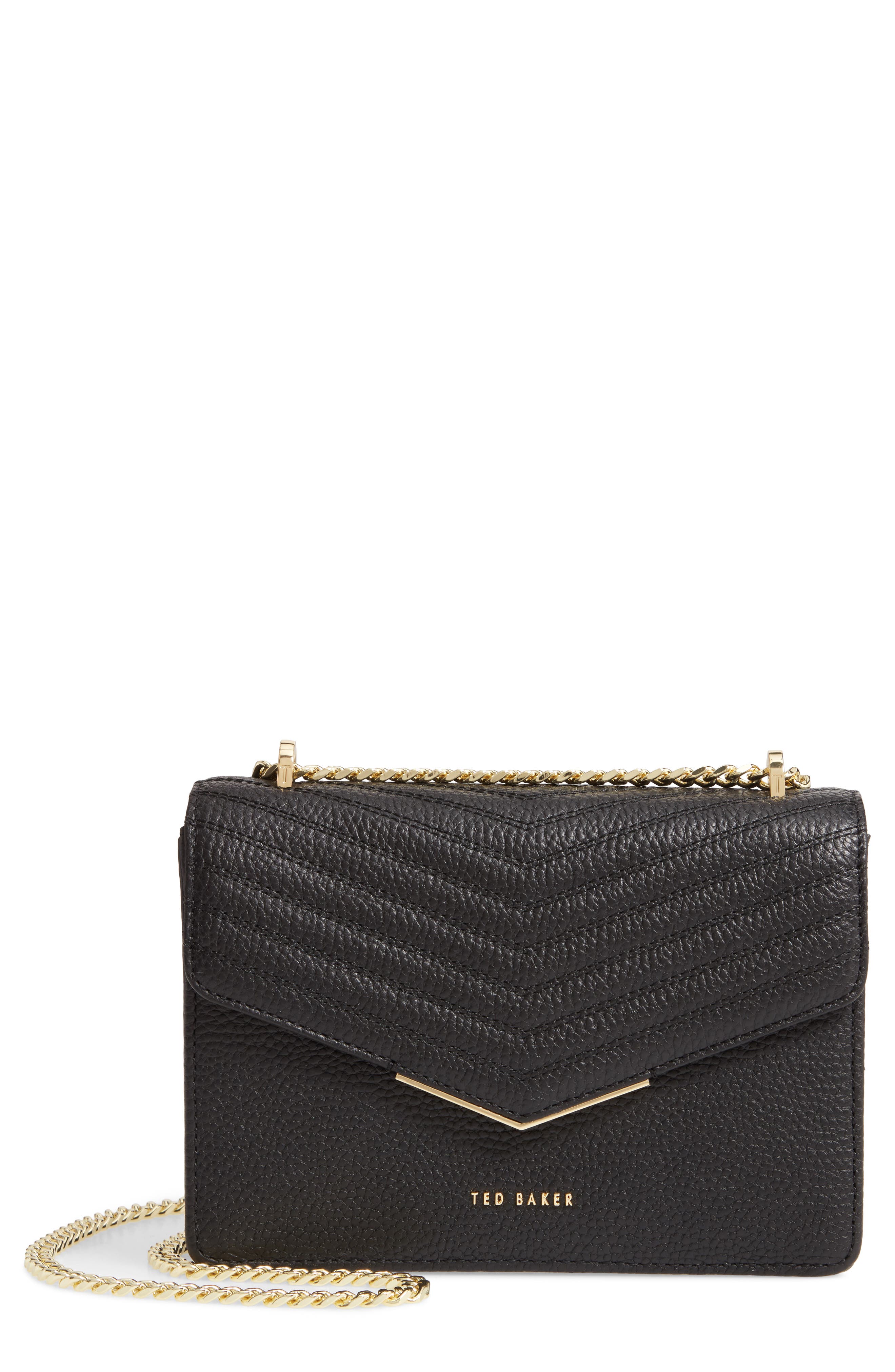 bonitah quilted envelope mini cross body bag