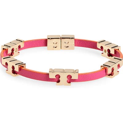 Tory Burch T-Logo Single Wrap Bracelet