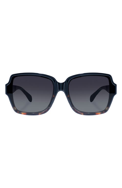 AIRE Fortuna 63mm Square Sunglasses in Tortoise Splice 