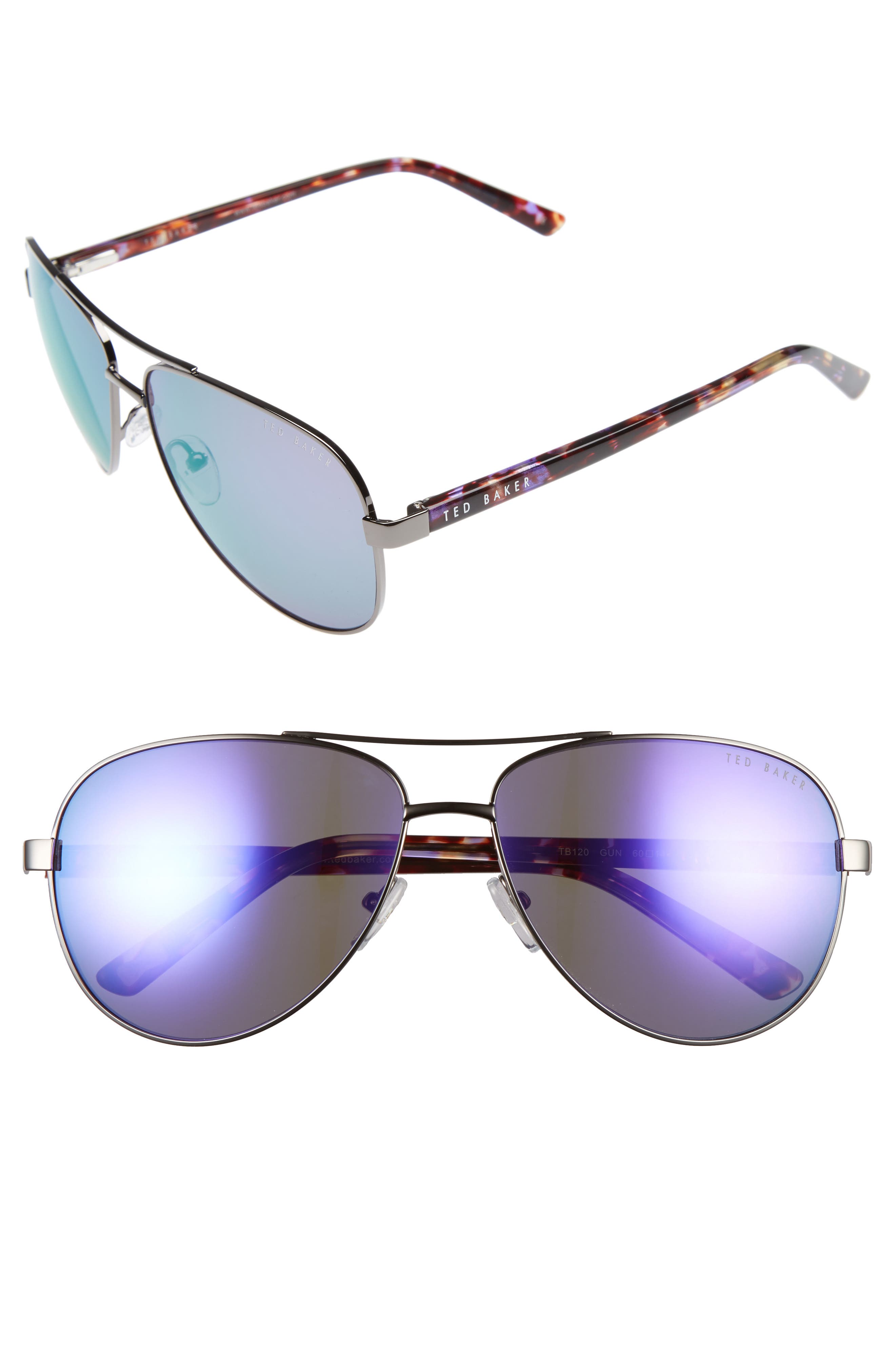 Ted Baker London 60mm Aviator Sunglasses Nordstrom