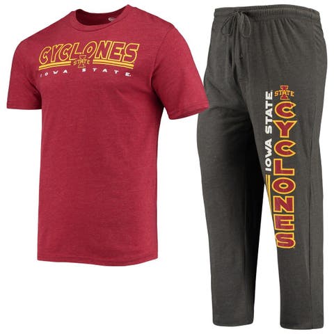 Lids Louisville Cardinals Concepts Sport Meter T-Shirt & Pants Sleep Set -  Heathered Charcoal/Red