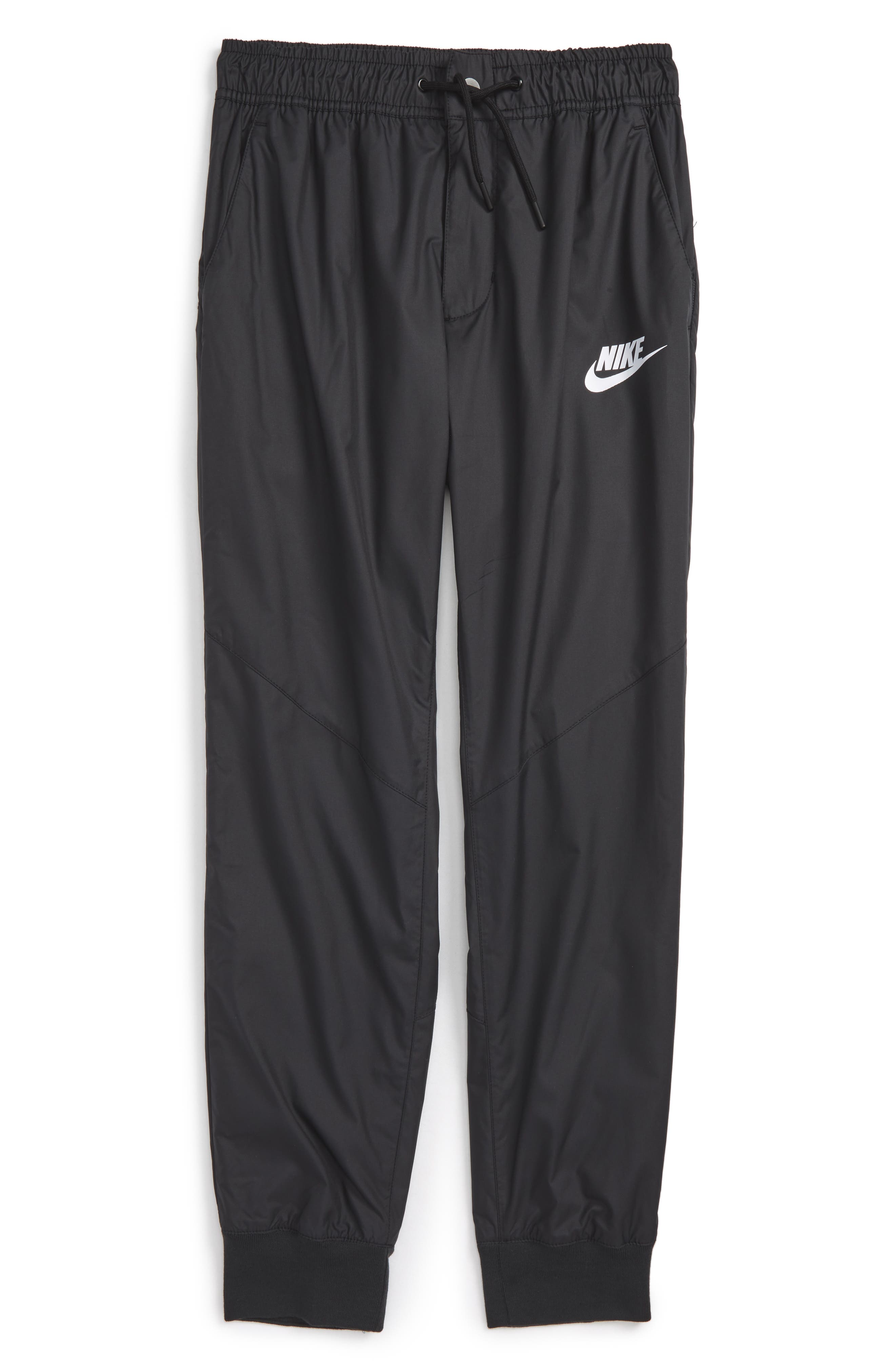 track pants with side snaps