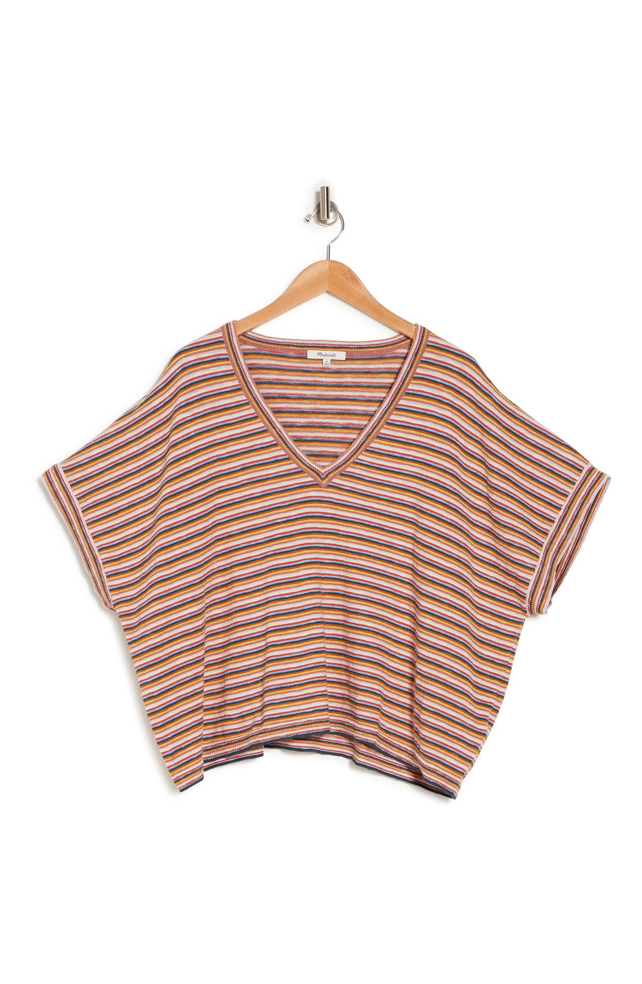 Madewell Stripe Paulson Sweater T-shirt 