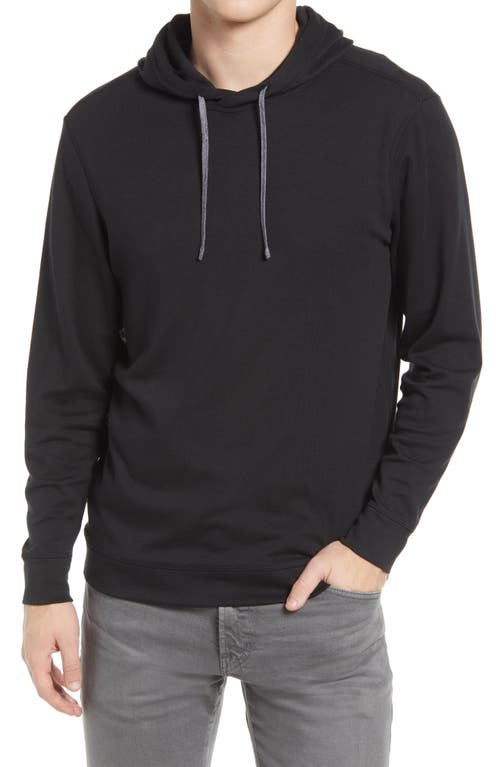 Puremeso Pullover Hoodie in Black