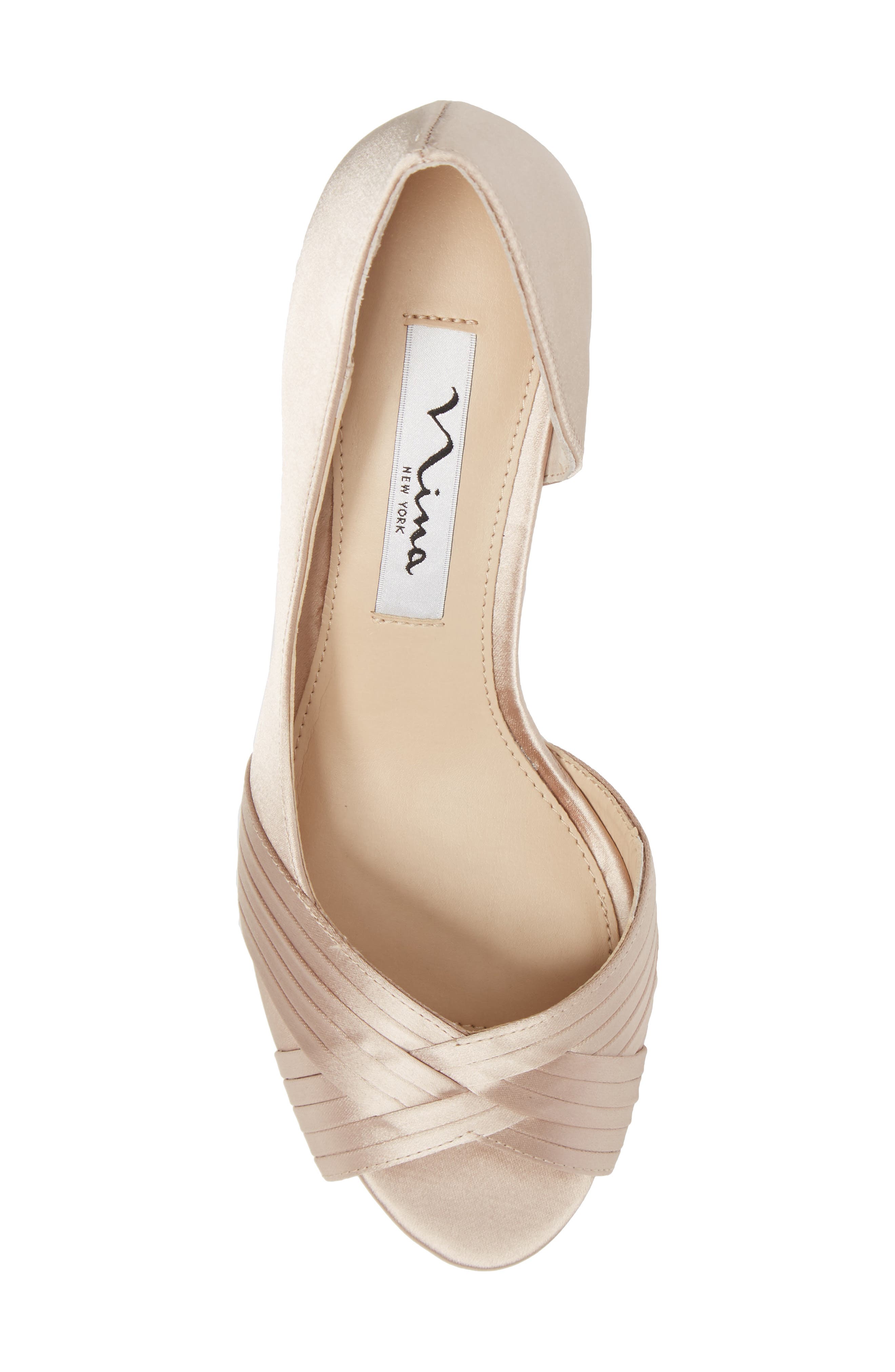 nina contesa open toe pump