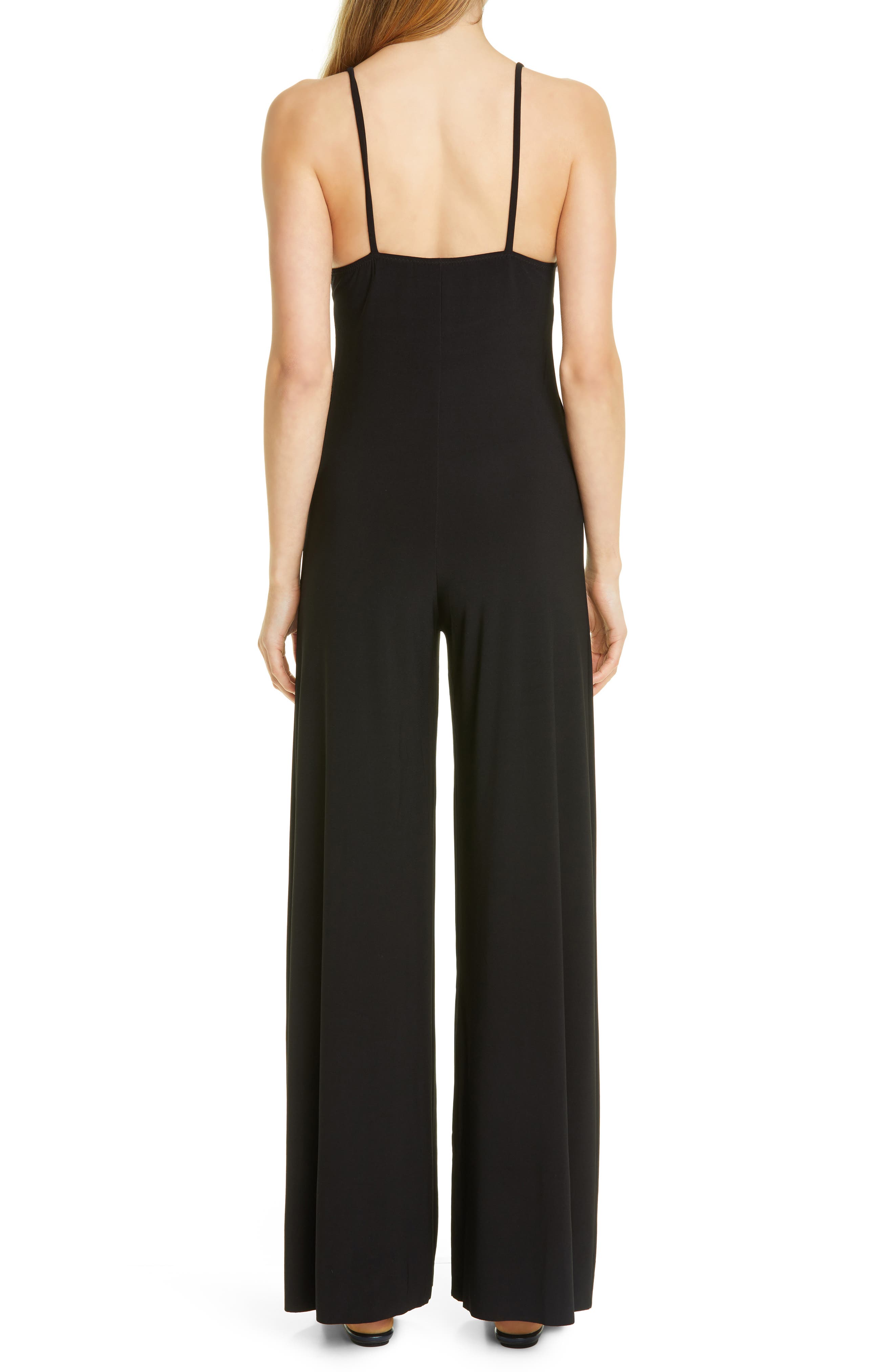 Norma kamali jumpsuit black Clearance