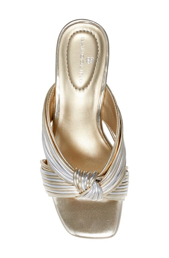 Shop Bandolino Sassier Wedge Sandal In Gold