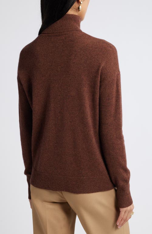 NORDSTROM NORDSTROM CASHMERE TURTLENECK SWEATER 